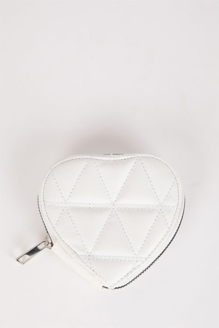 Women White Woman Coin Purse