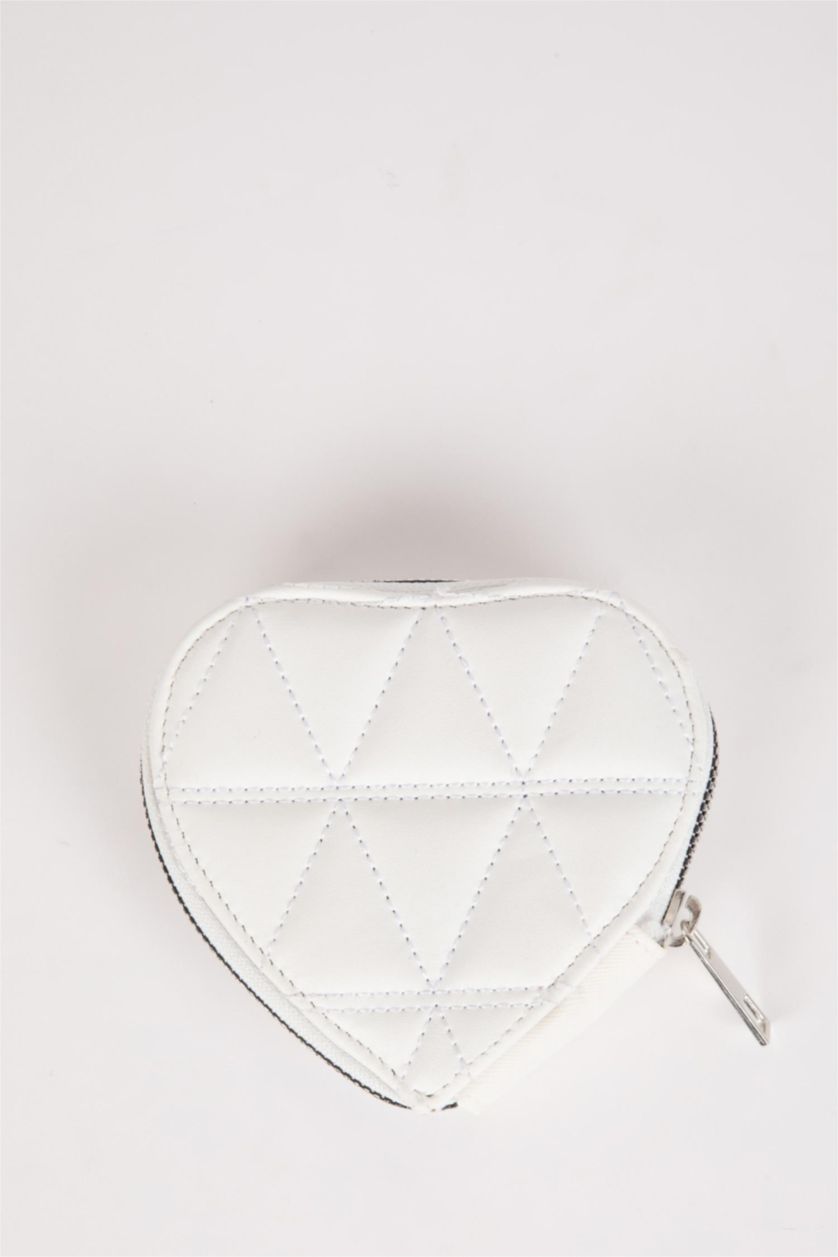 Women White Woman Coin Purse