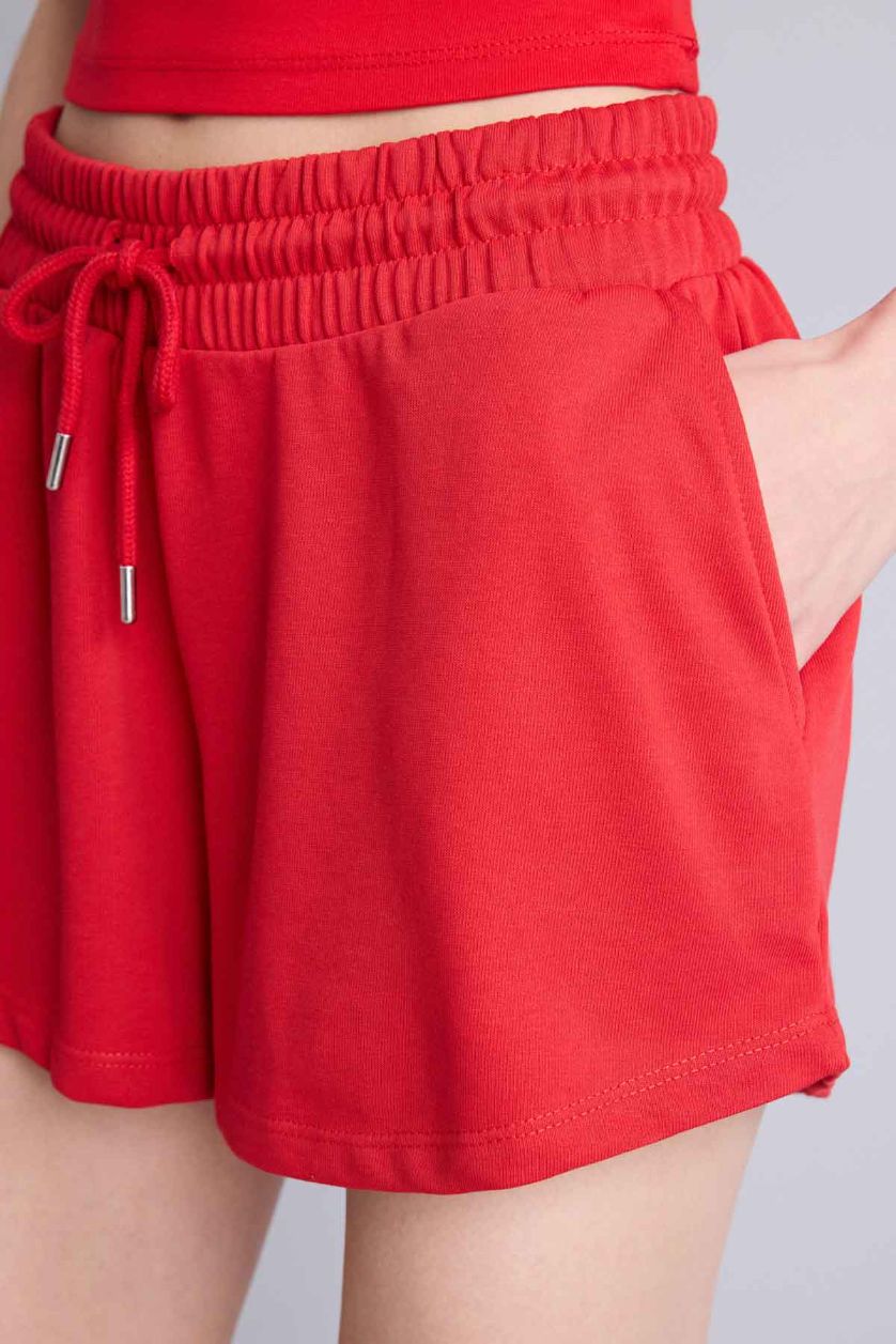Women Red Regular Fit
