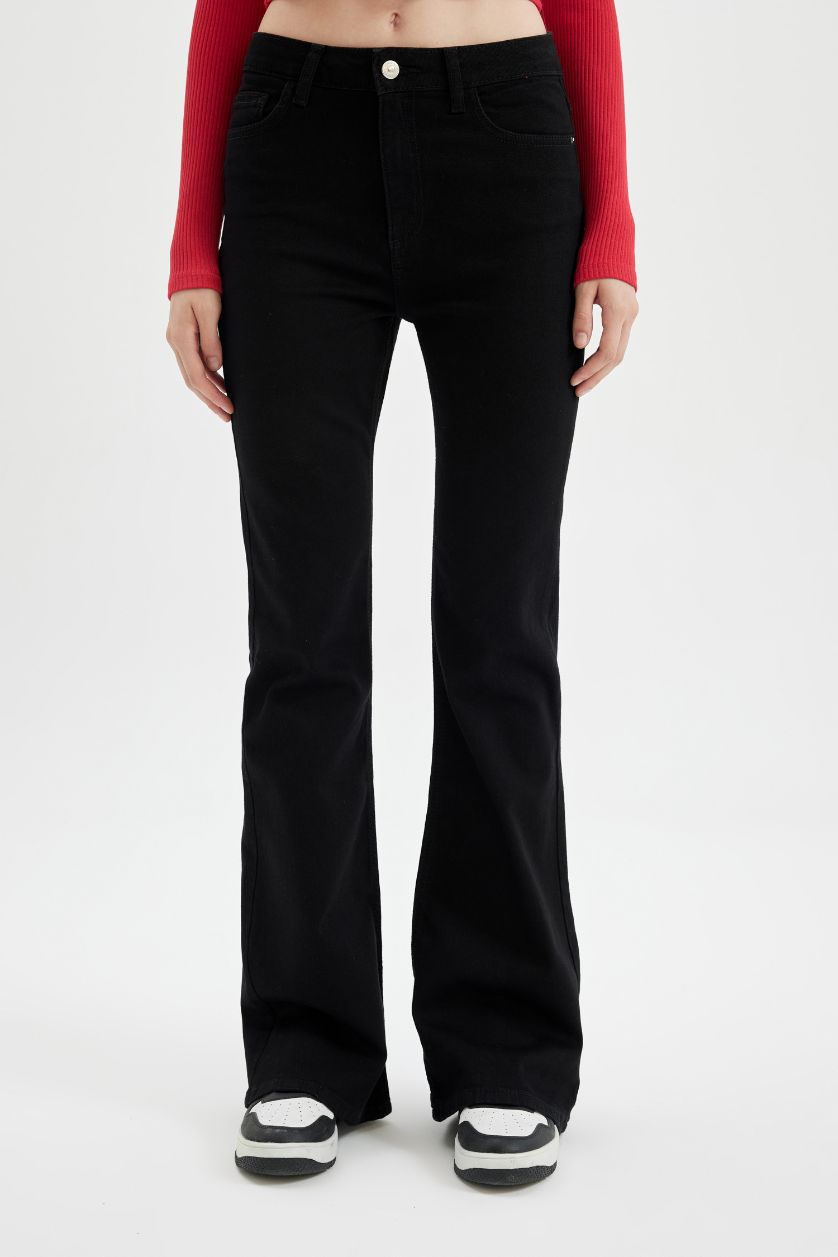 نساء أسود Normal Waist Trousers