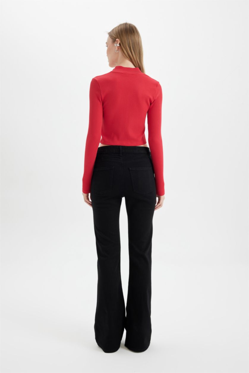 نساء أسود Normal Waist Trousers