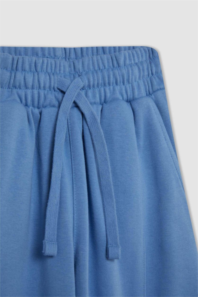 بنات أزرق بنطلون بجامة رياضي بناتي للمدرسة