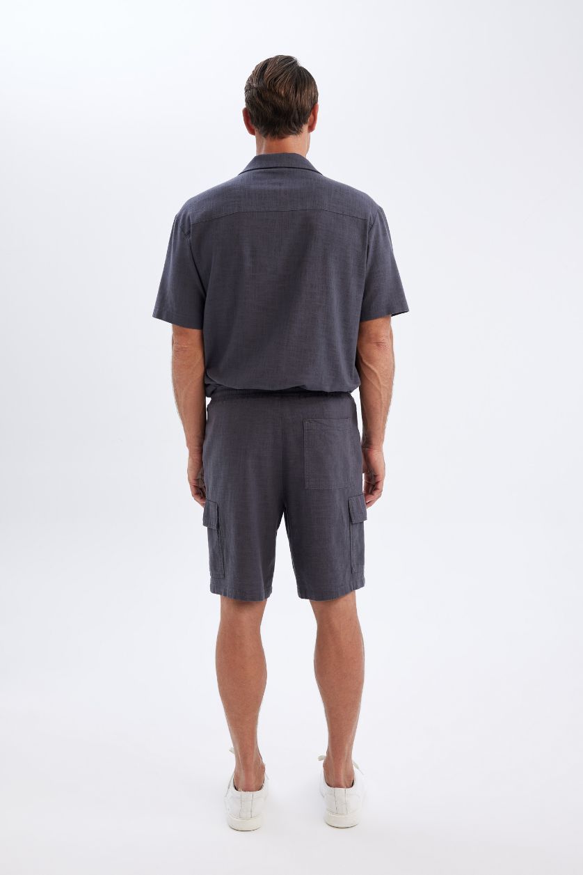 رجال أنثرا شورت قطن قصة مريحة