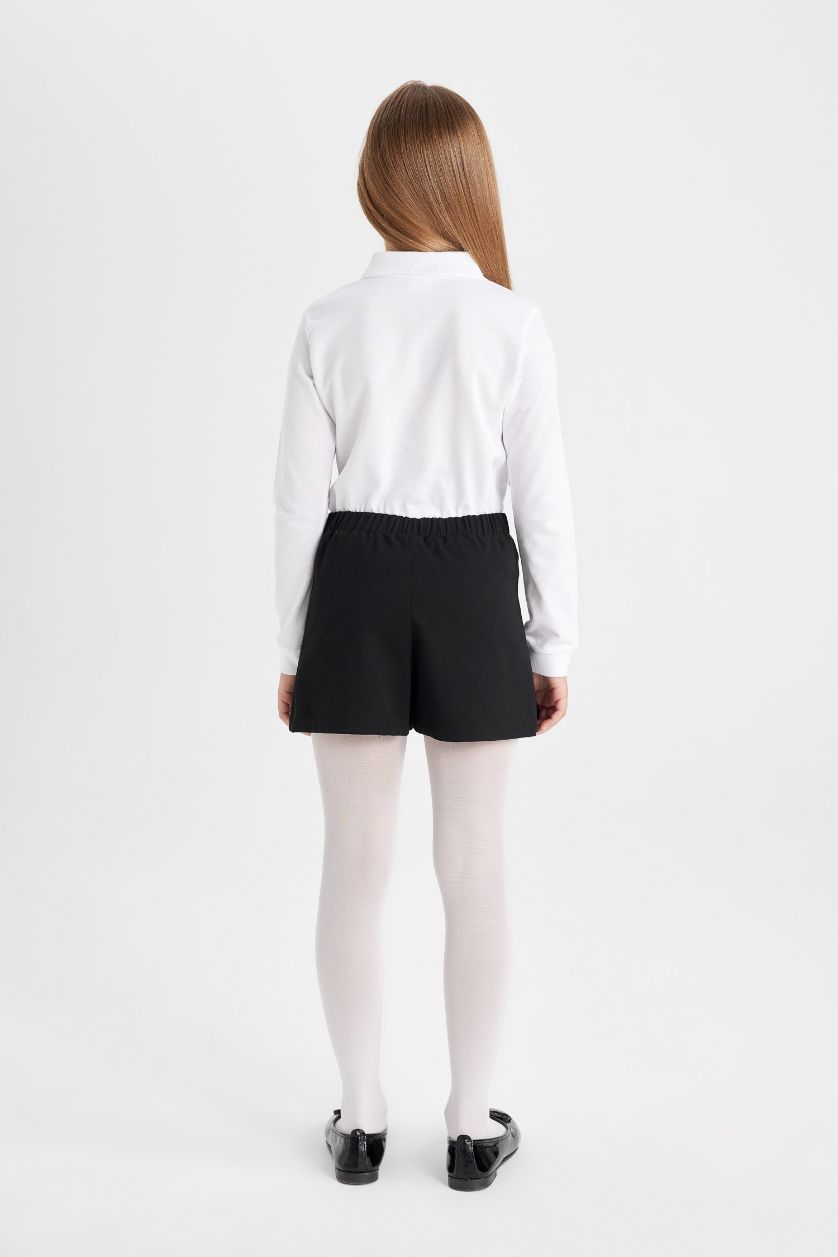 بناتي أسود جيبة اسود بناتي للمدرسه من التويل