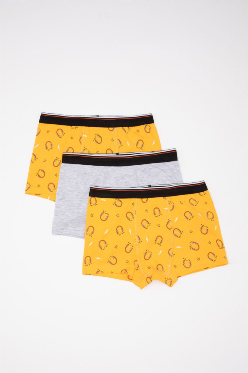 BOYS & TEENS Yellow Boy 3 piece Boxer