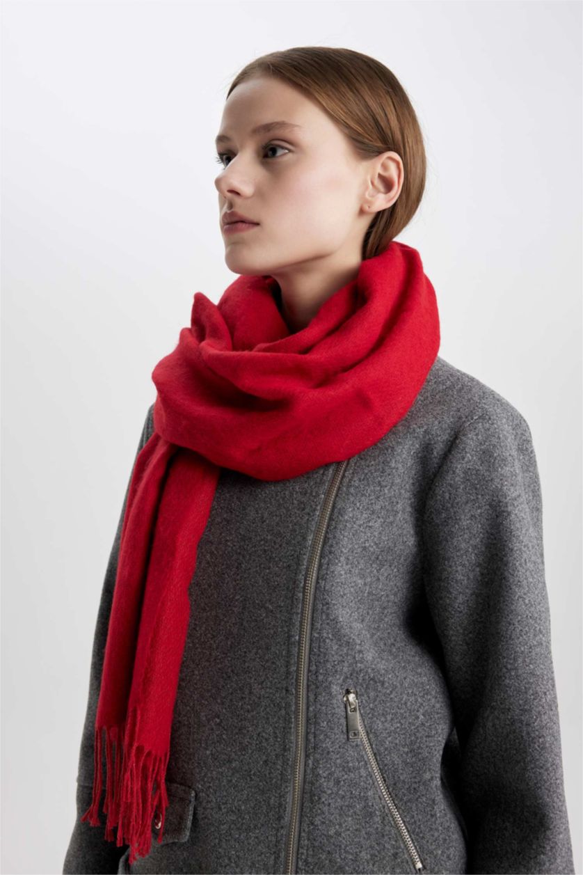 Женщины Красный Шарф для женщин