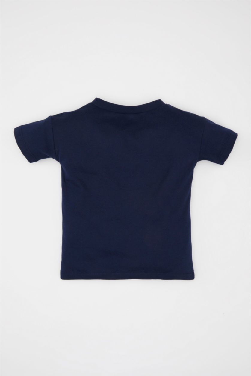 BÉBÉ GARÇON Marin T-Shirt à Manches Courtes pour BéBé Garçon