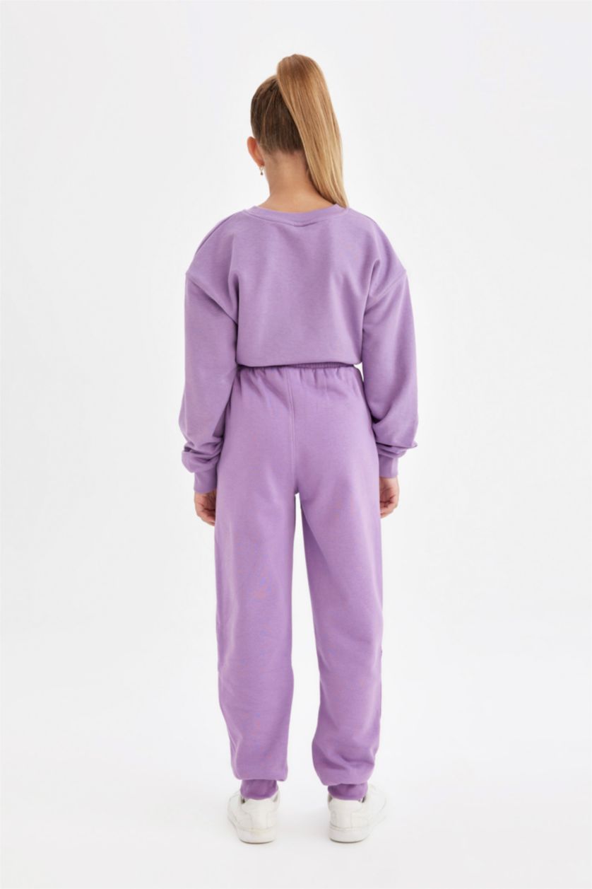 GIRLS & TEENS Plum Girl Jogger School Sweatpants