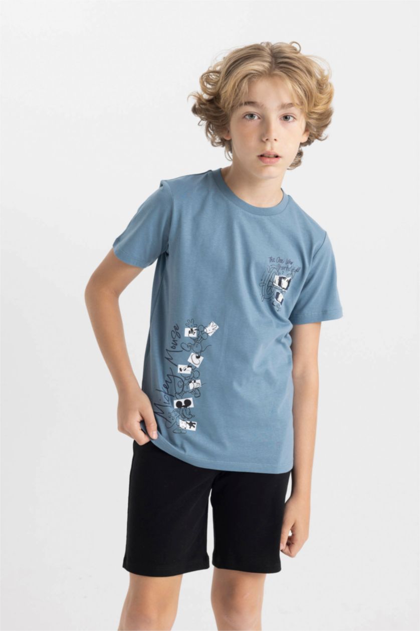 Мальчики и подростки Голубрй Пижама Disney Mickey & Minnie для мальчиков