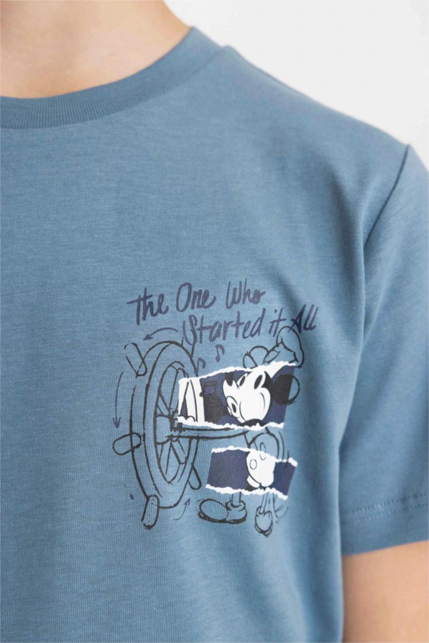 Мальчики и подростки Голубрй Пижама Disney Mickey & Minnie для мальчиков