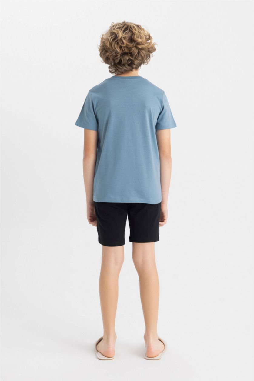 Мальчики и подростки Голубрй Пижама Disney Mickey & Minnie для мальчиков