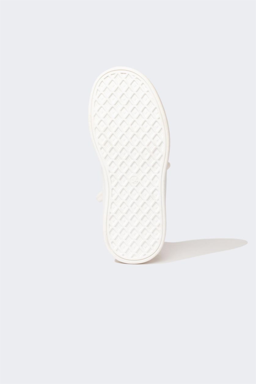 بناتي بيج حذاء رياضي بناتي جلد صناعي وكعب سميك