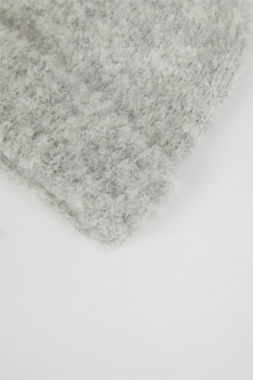 بناتي رمادي ايس كاب بناتي تريكو