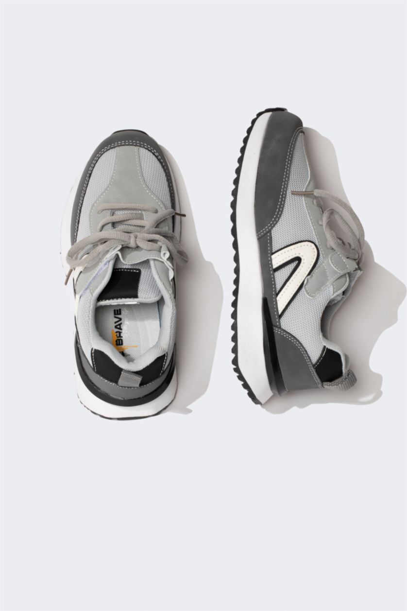 أولادي MIXED حذاء رياضي ولادي جلد صناعي بكعب سميك