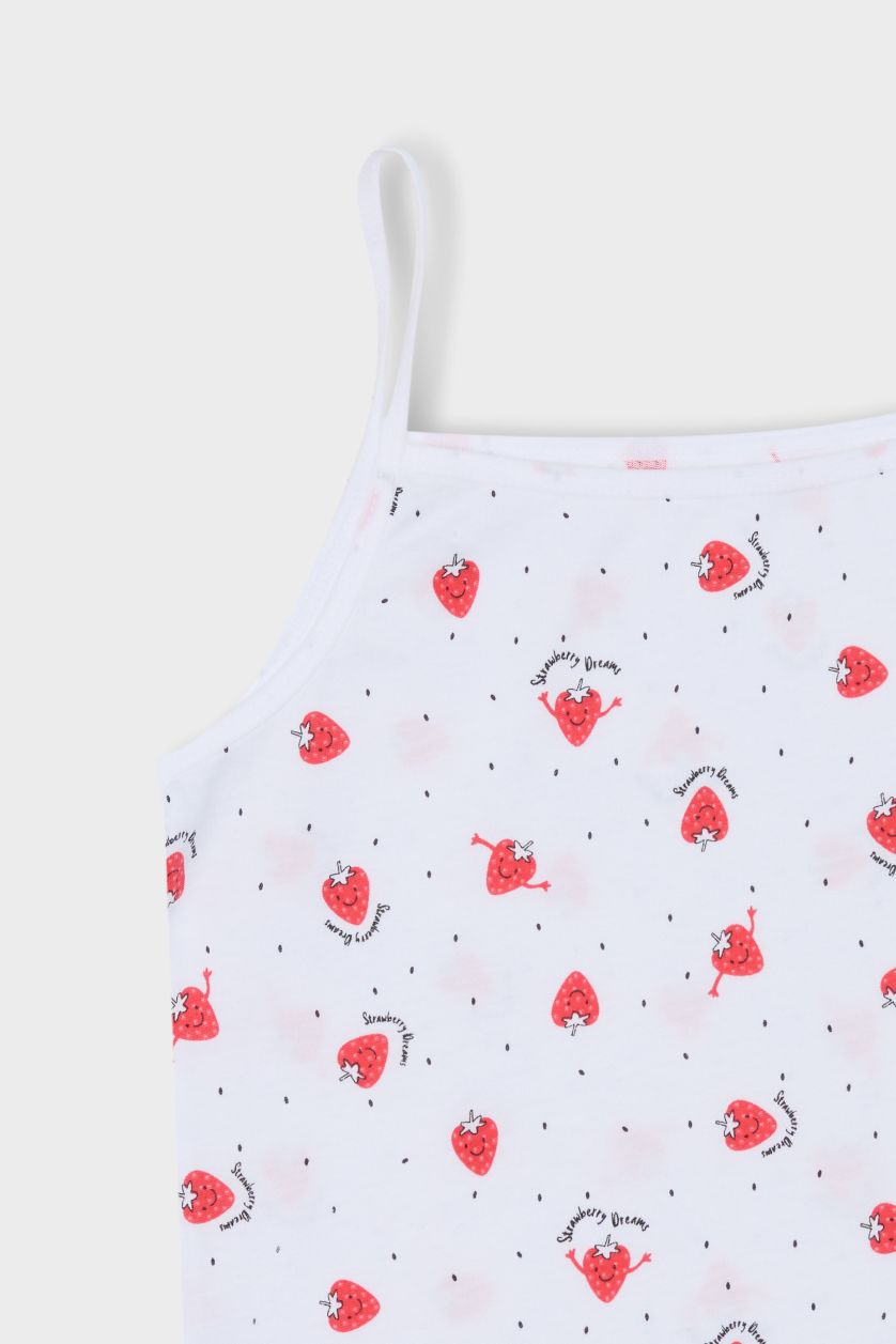 بنات أبيض ديباردور بناتي قصة عادية من قطعتين