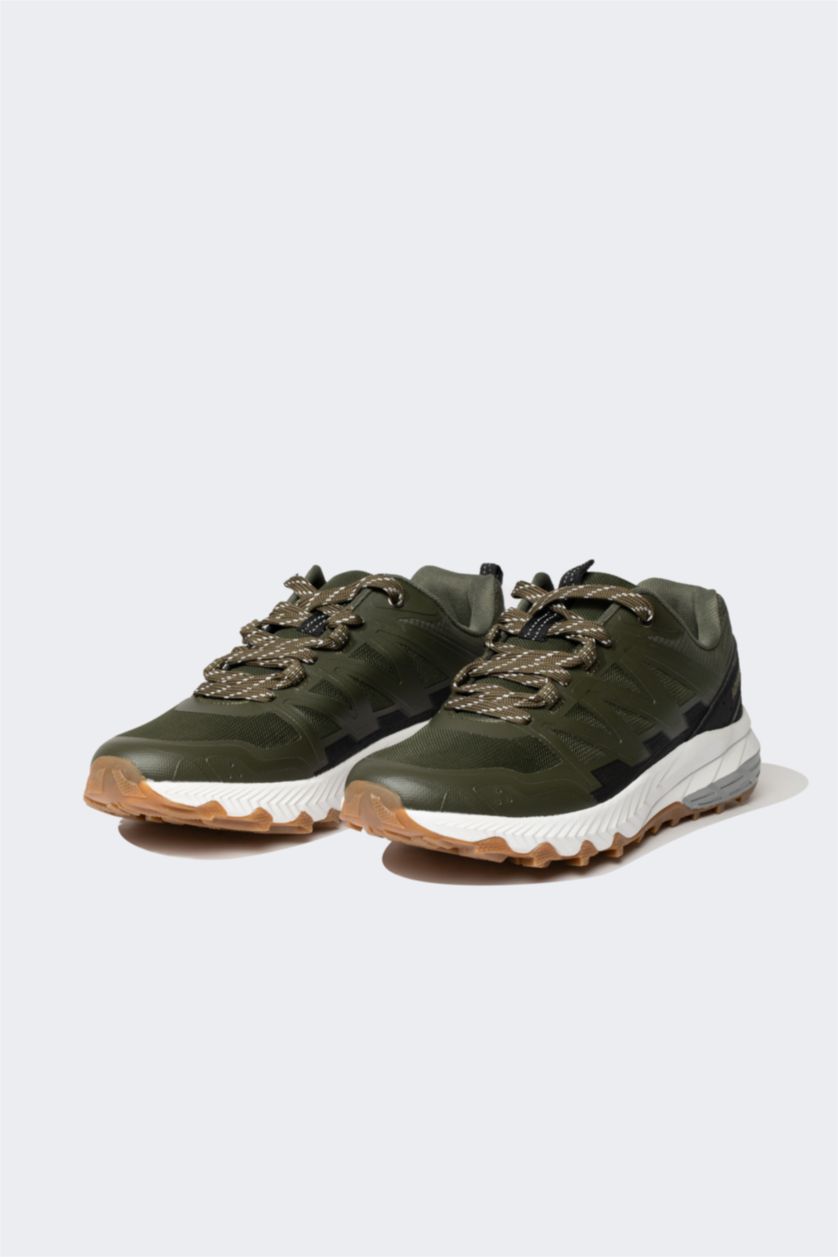 Erkek Haki Erkek Yüksek Taban Spor Ayakkabı