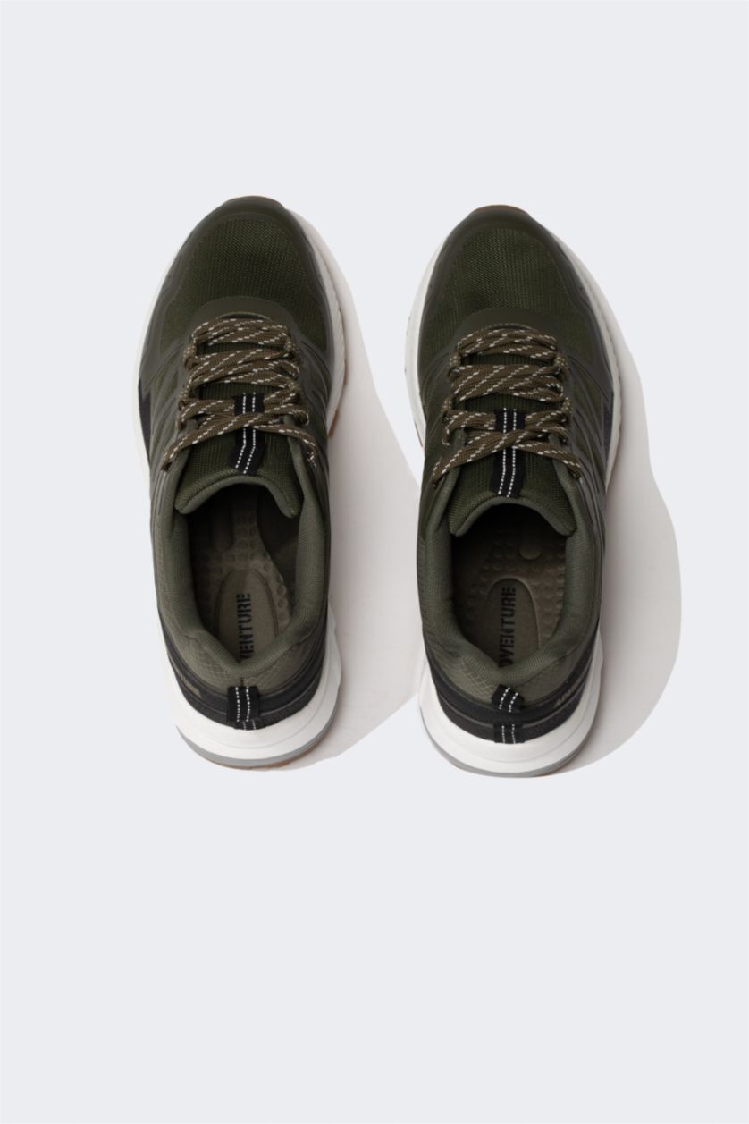 Erkek Haki Erkek Yüksek Taban Spor Ayakkabı