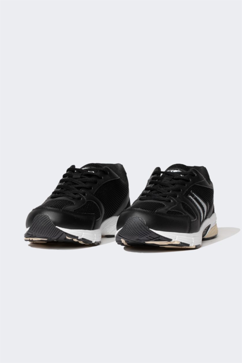 MAN Black Boy High Sole Sneakers