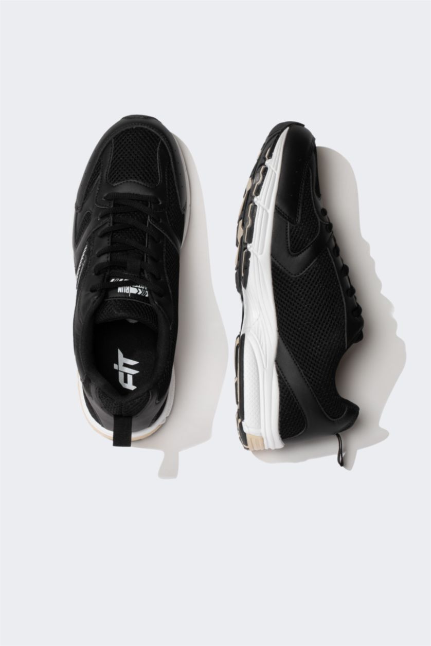 MAN Black Boy High Sole Sneakers