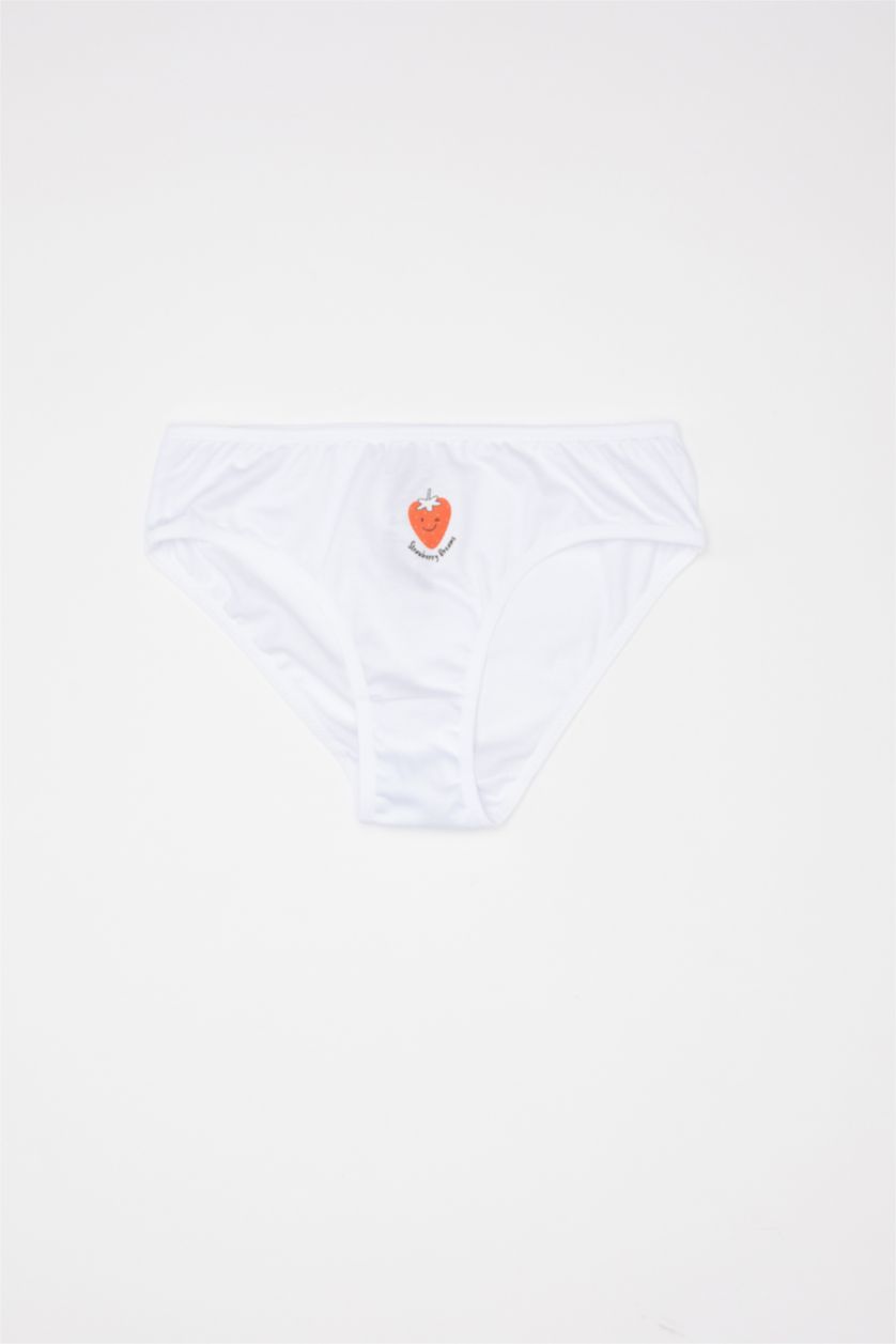 Young Girls - Teen Girls White Girl 3 Piece Slip Panties