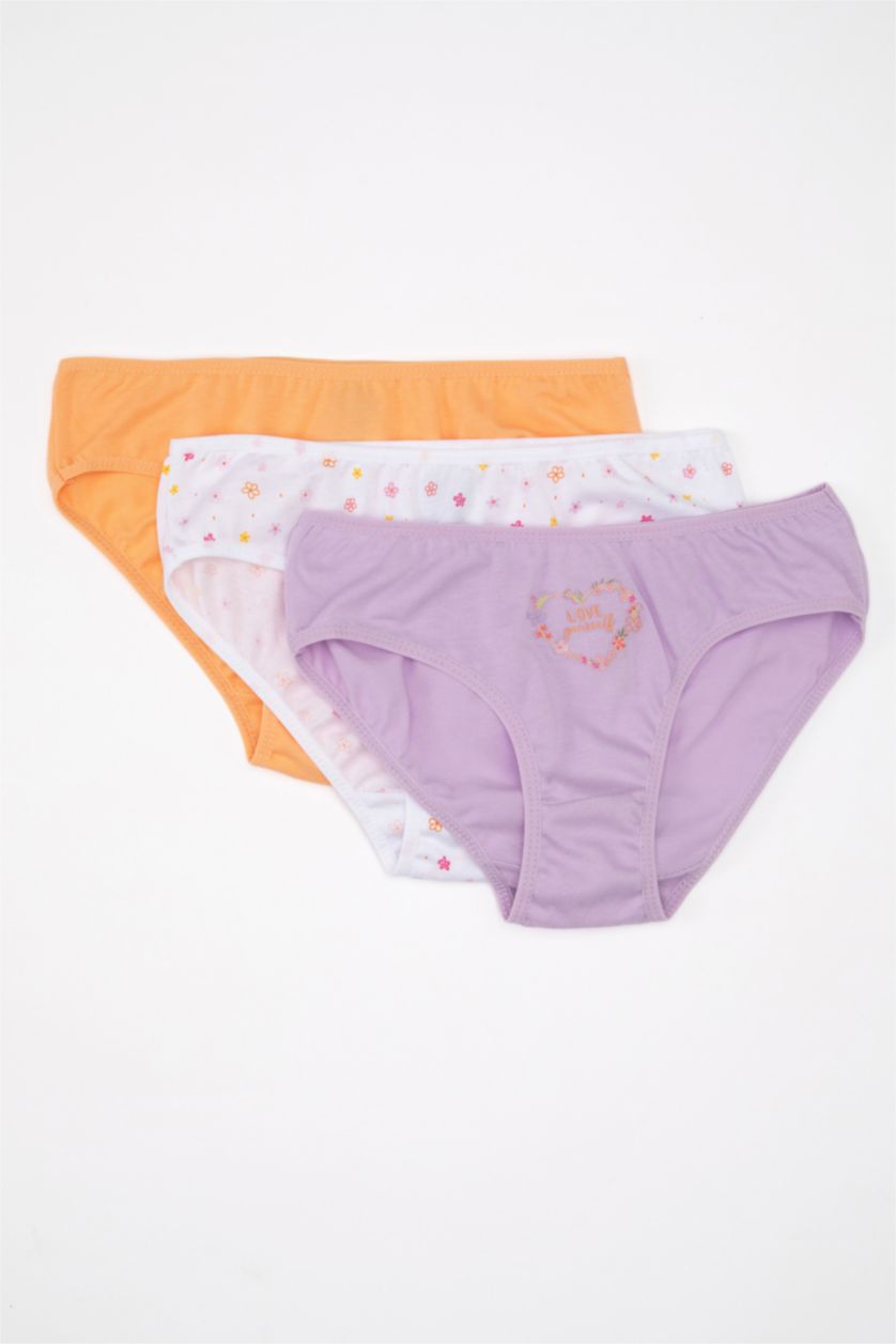 GIRLS & TEENS Lilac Girl 3 Piece Slip Panties