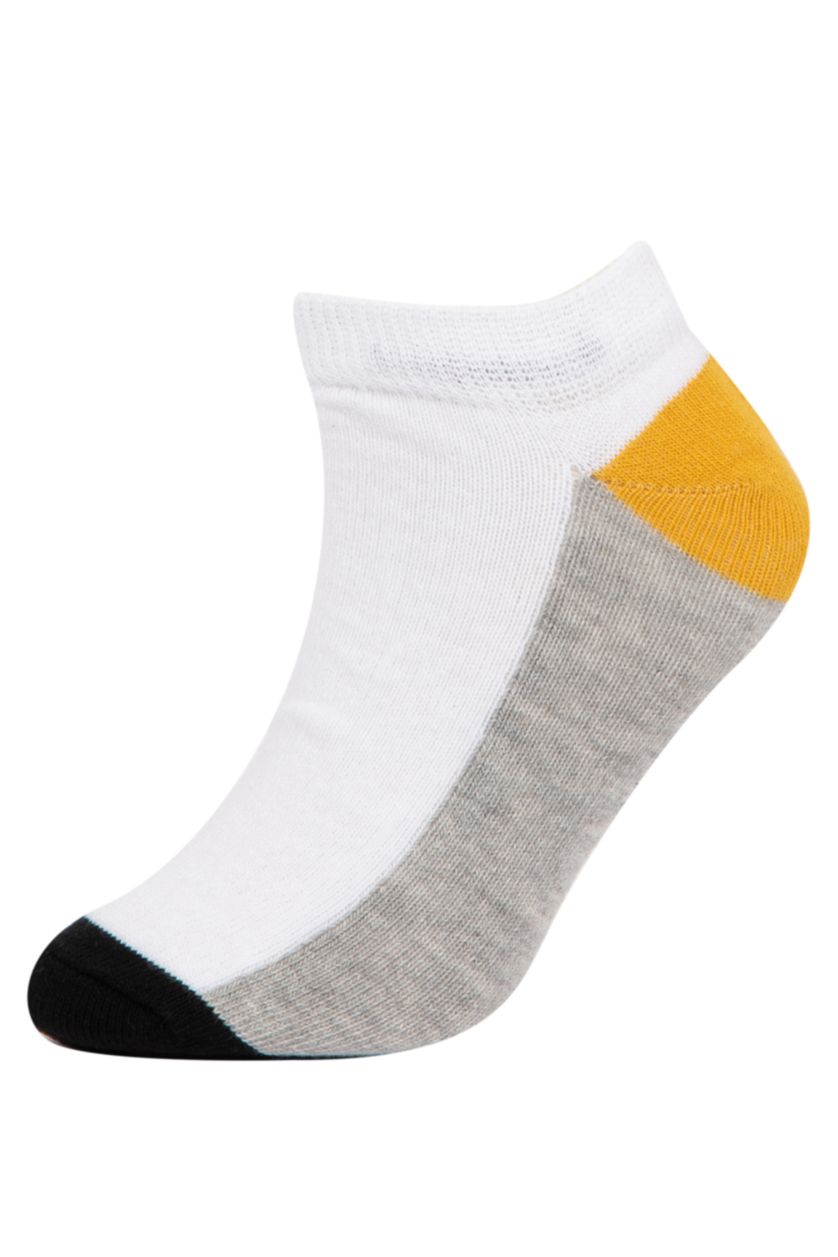 Erkek Çocuk - Genç Erkek Karma Erkek Çocuk 3'lü Pamuklu Patik Çorap