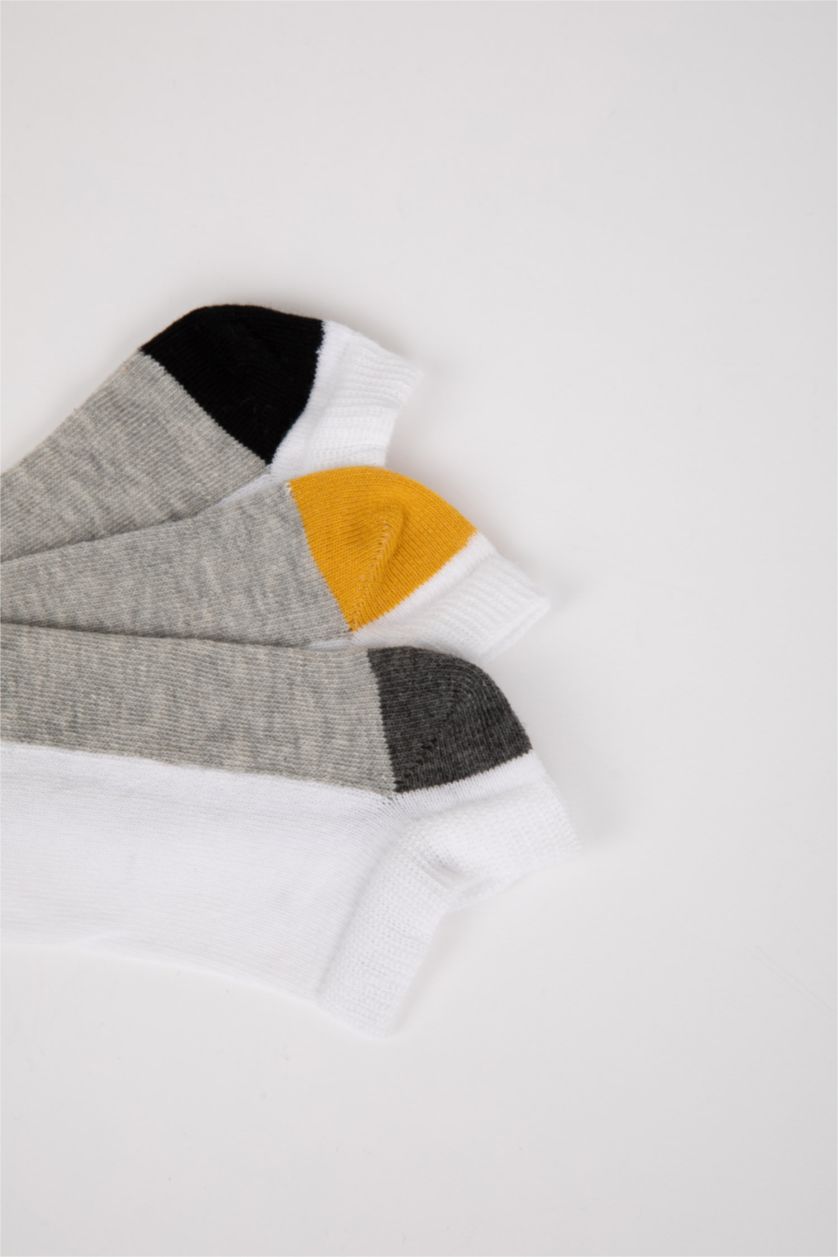 Erkek Çocuk - Genç Erkek Karma Erkek Çocuk 3'lü Pamuklu Patik Çorap