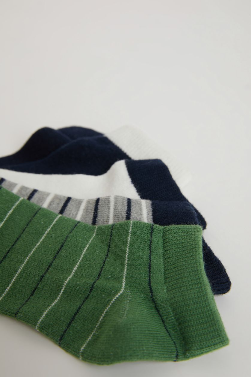 Erkek Çocuk - Genç Erkek Karma Erkek Çocuk 5'li Pamuklu Patik Çorap