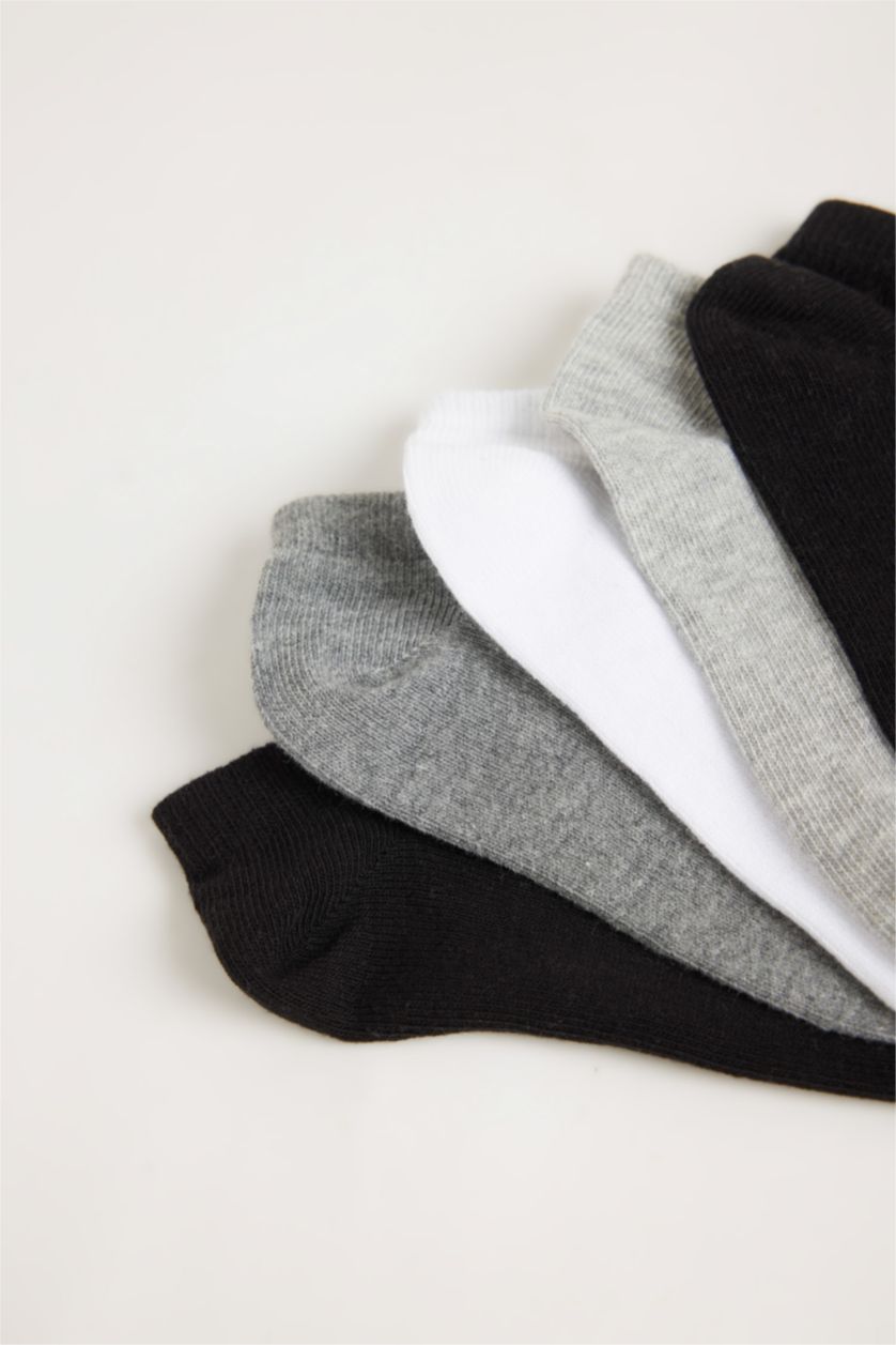 Erkek Çocuk - Genç Erkek Karma Erkek Çocuk 5'li Pamuklu Patik Çorap