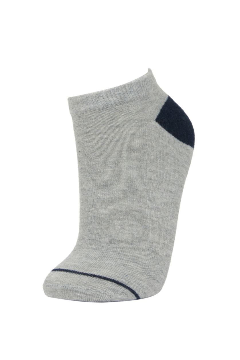 Erkek Çocuk - Genç Erkek Karma 5'li Pamuklu Patik Çorap Erkek Çocuk