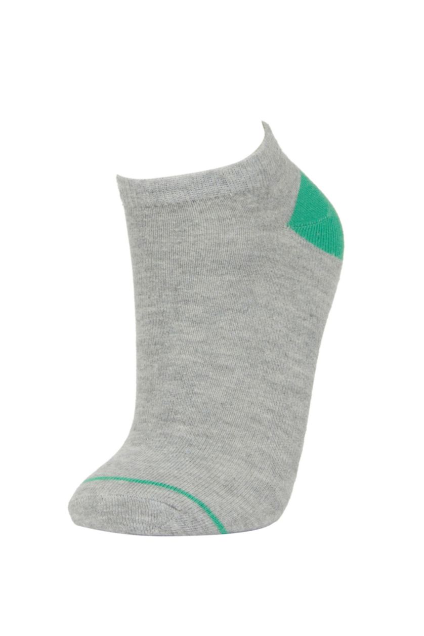 Erkek Çocuk - Genç Erkek Karma 5'li Pamuklu Patik Çorap Erkek Çocuk