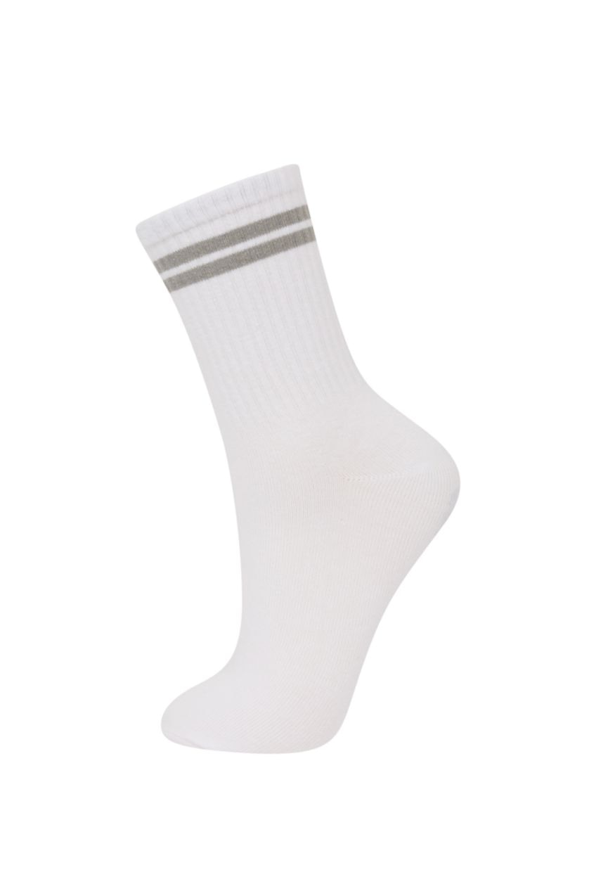 أولاد Karma جوارب طويلة قطن بناتي - 3 قطع