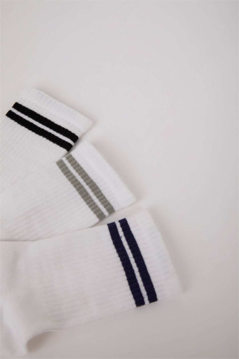 أولاد Karma جوارب طويلة قطن بناتي - 3 قطع