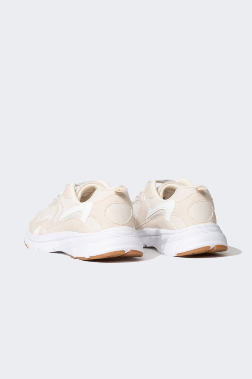 GIRLS & TEENS Beige Girl High Sole Sneakers