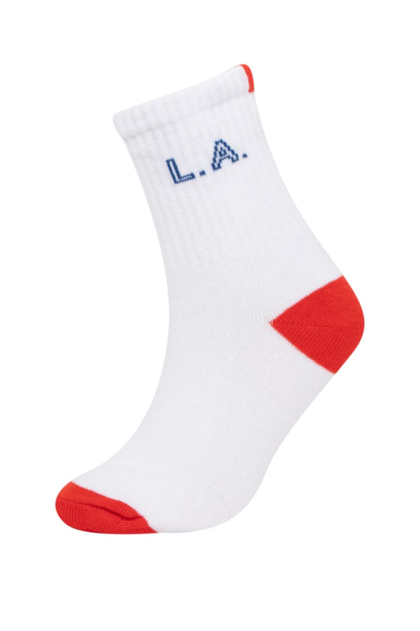 Girls & Teens Karma Girls 5 Piece Cotton Long Socks