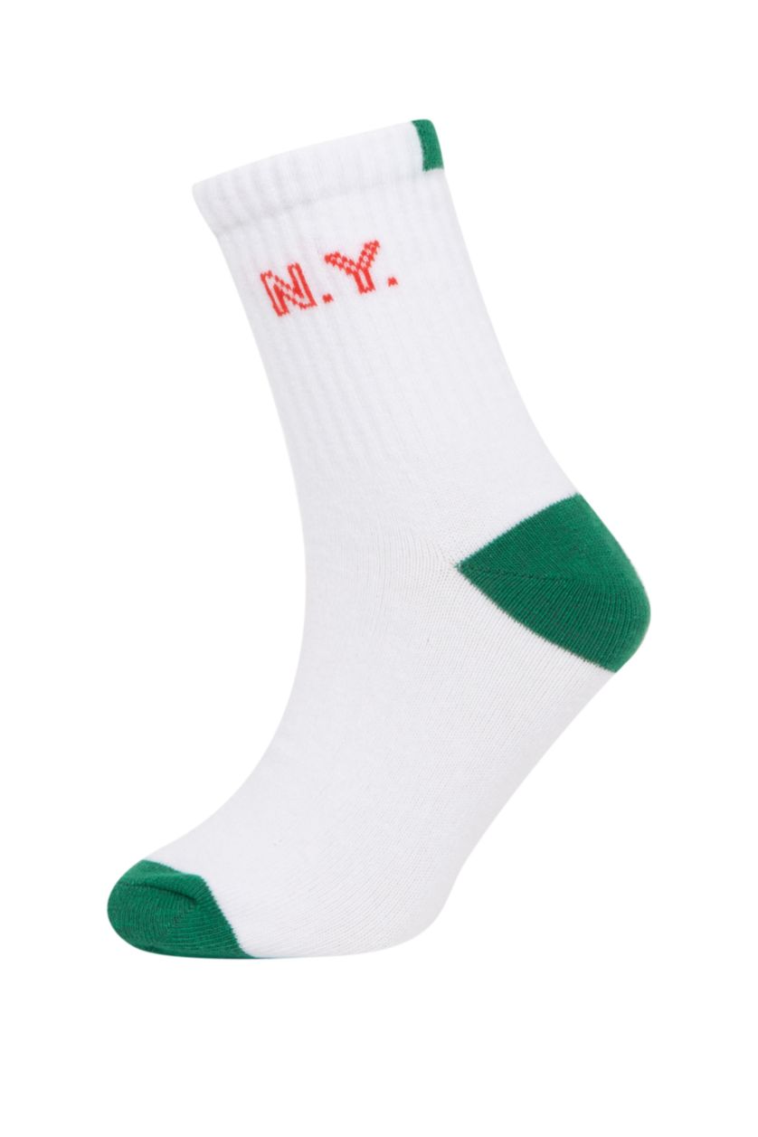 Girls & Teens Karma Girls 5 Piece Cotton Long Socks