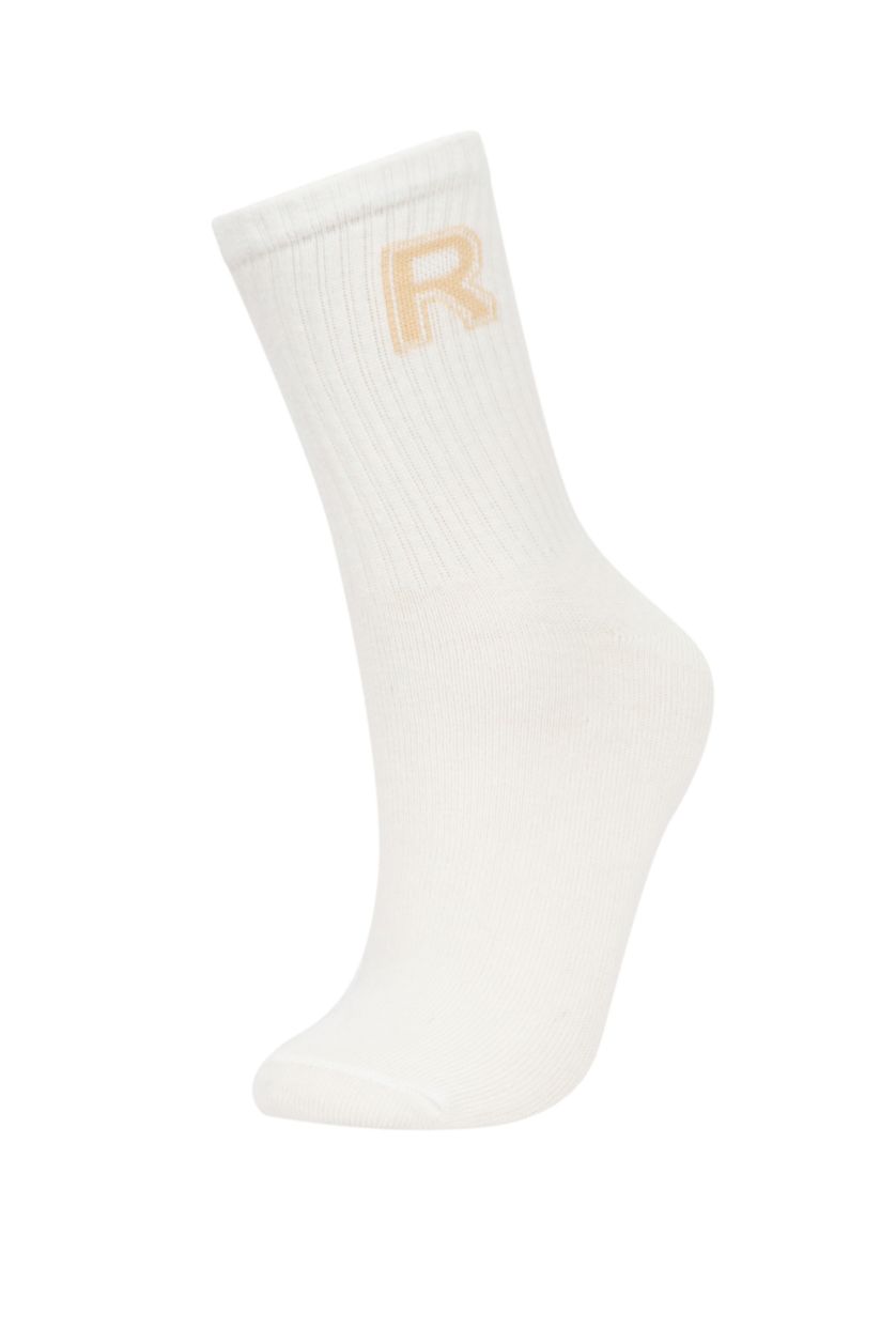 بنات Karma جوارب بناتي طويل قطن - 3 قطع