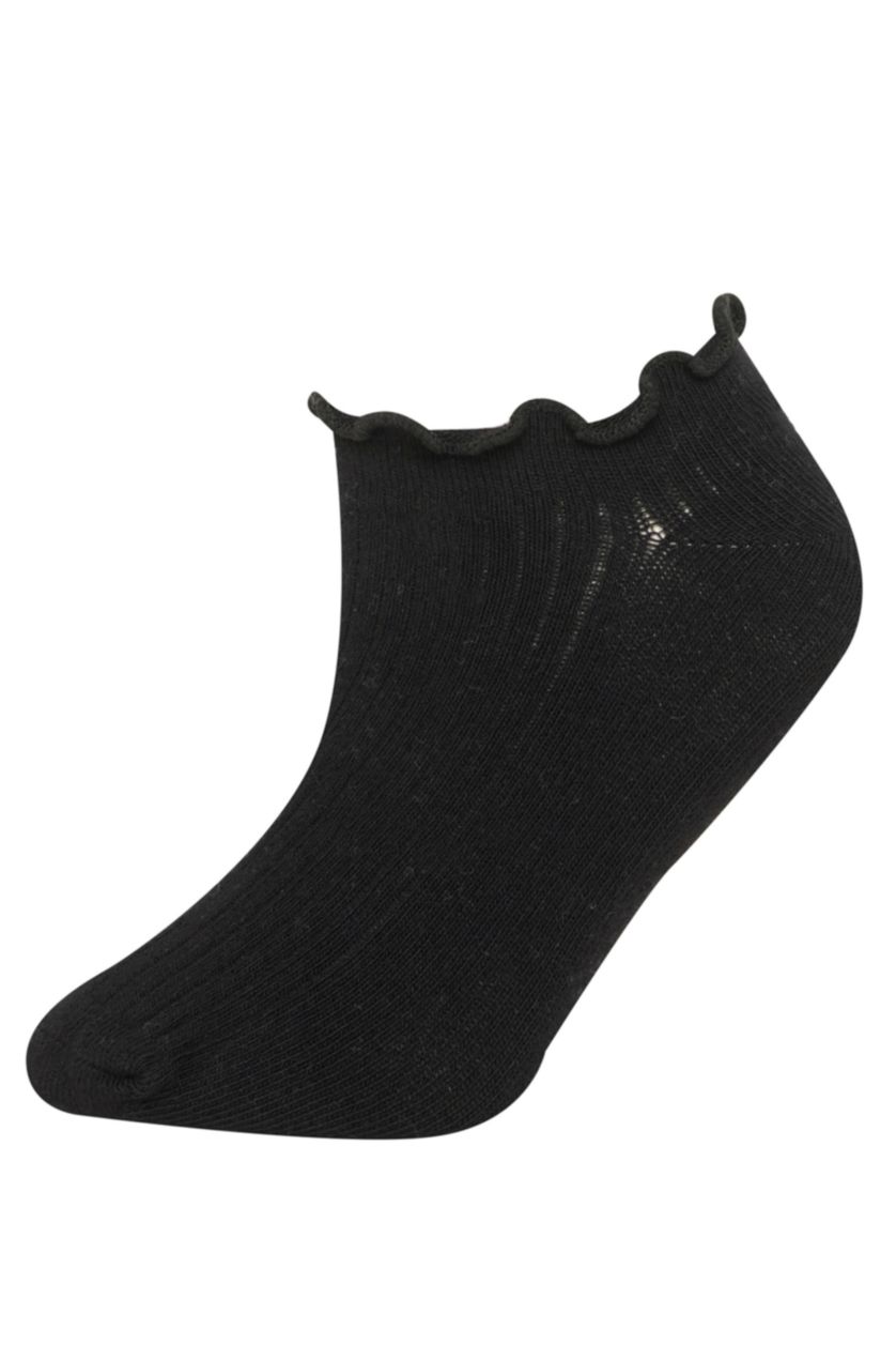 GIRLS & TEENS Karma Girl Elastic 5 Piece Cotton Socks