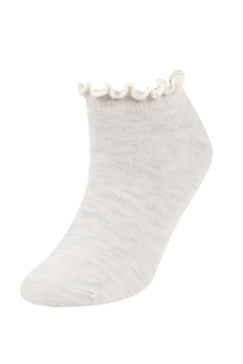 بنات Karma جوارب قصيرة قطن بناتي - 5 قطع