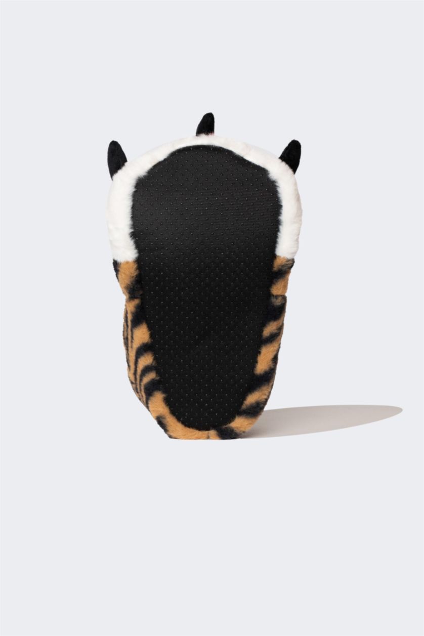 رجال بني حذاء منزلي بكعب مسطح