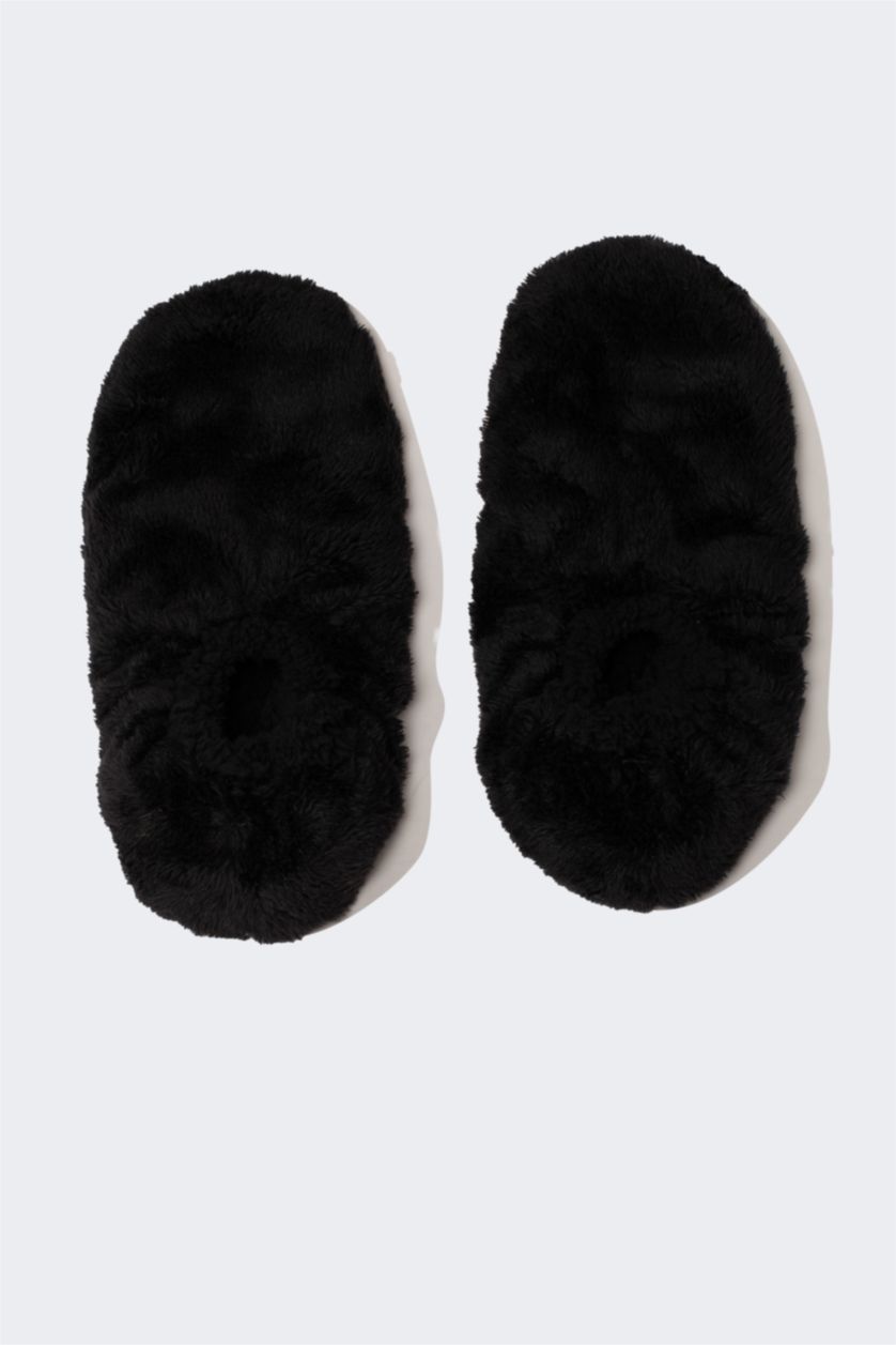 رجالي أسود لكلوك اولادي بكعب سميك سليب أون أسود