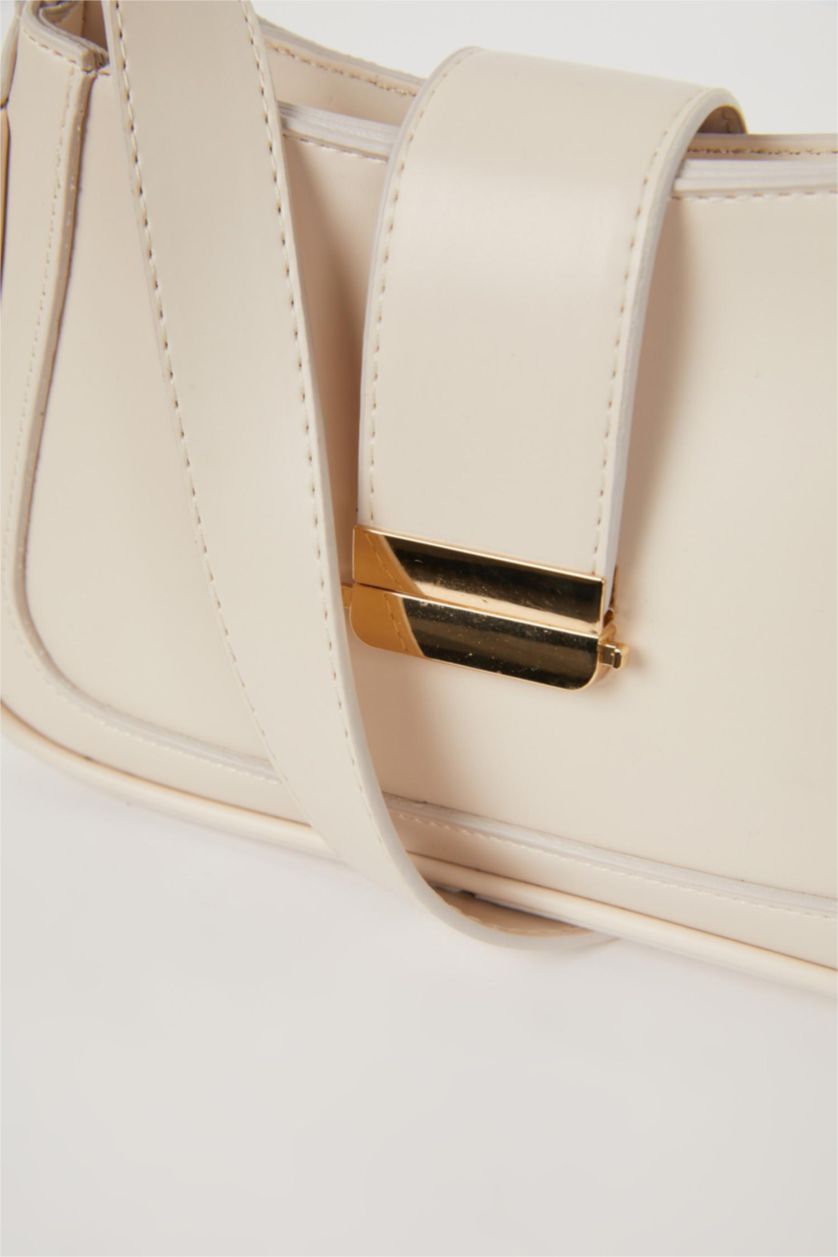 نساء بيج جنطة كتف نسائي جلد صناعي