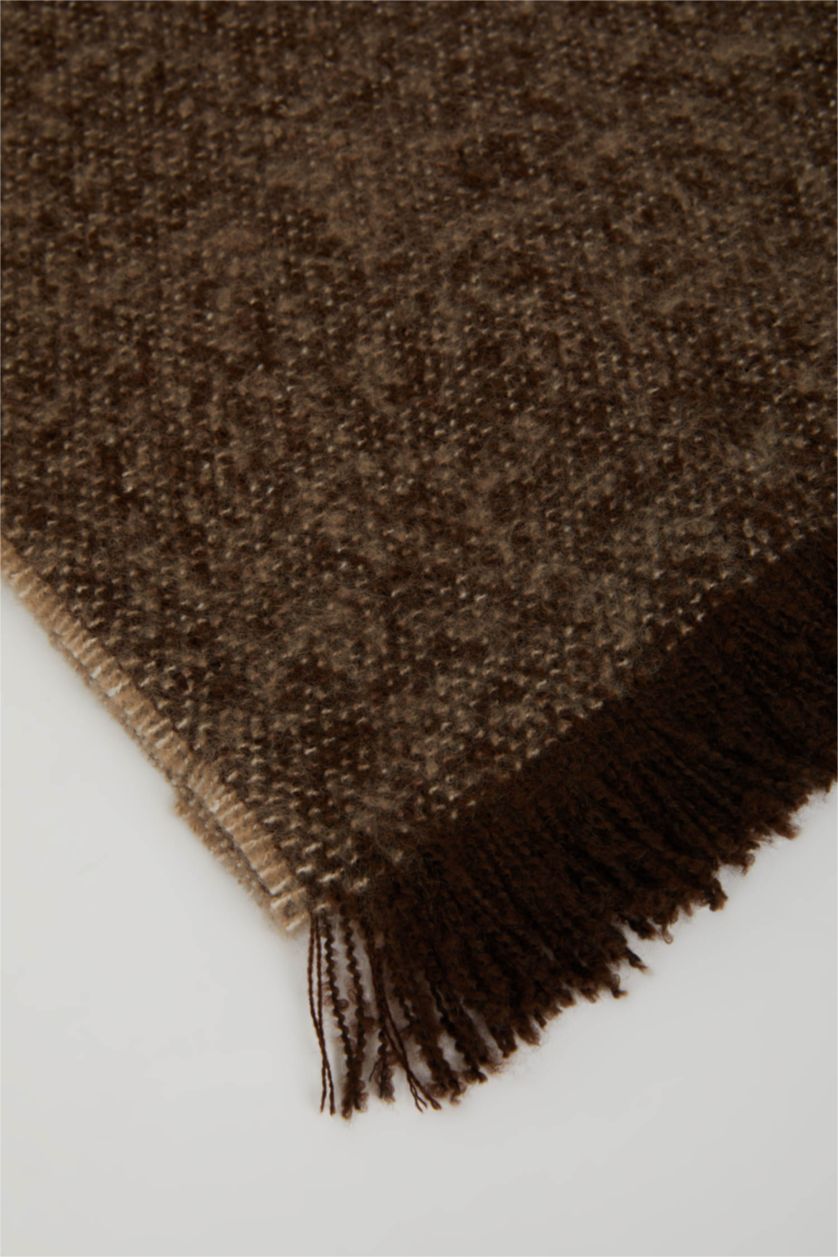 رجال ميلانج بني سكارف رجالي  منسوج