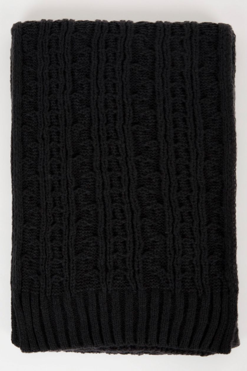 MAN Black Man Scarf