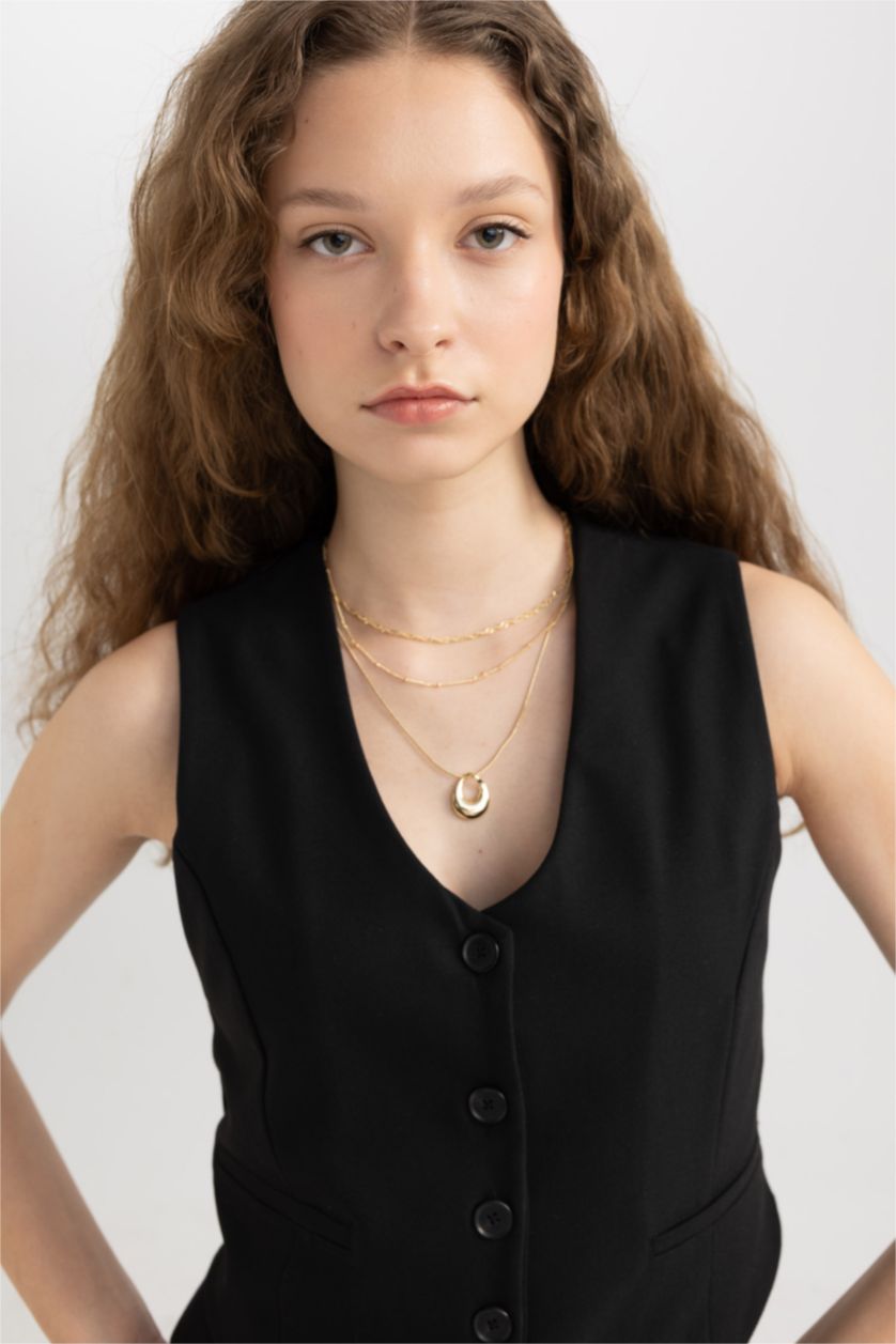 WOMAN GOLD Woman 3 Piece Gold Necklace