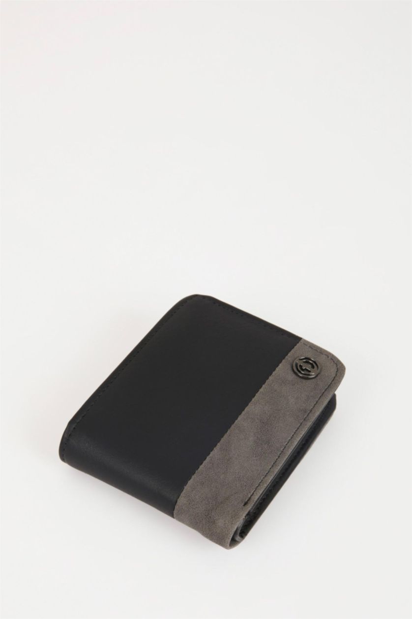 Erkek Siyah Erkek Suni Deri Cüzdan