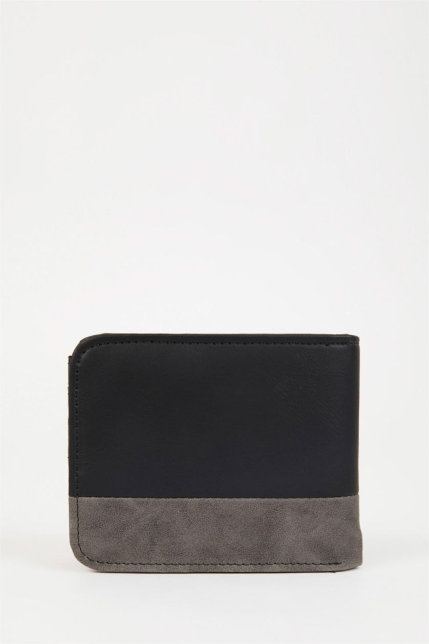 Erkek Siyah Erkek Suni Deri Cüzdan