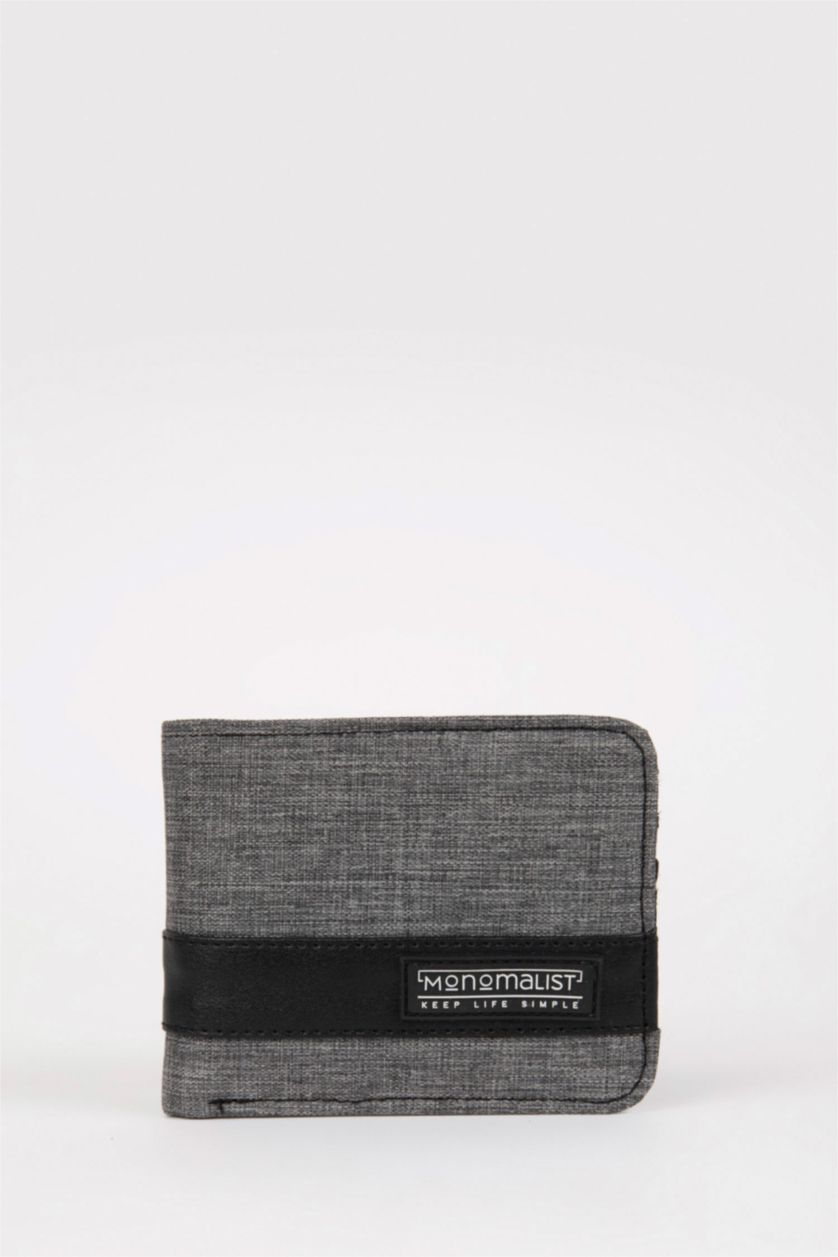 Erkek Gri Melanj Erkek Cüzdan