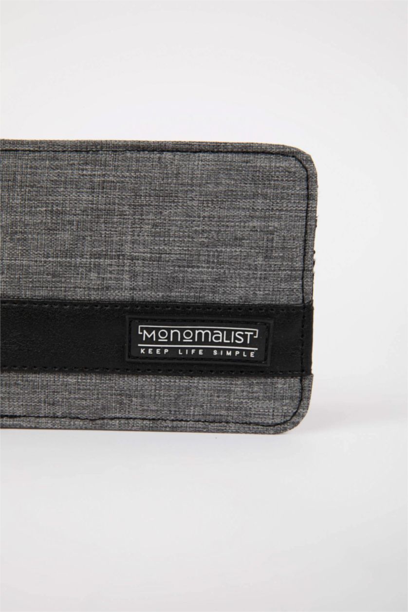 Erkek Gri Melanj Erkek Cüzdan