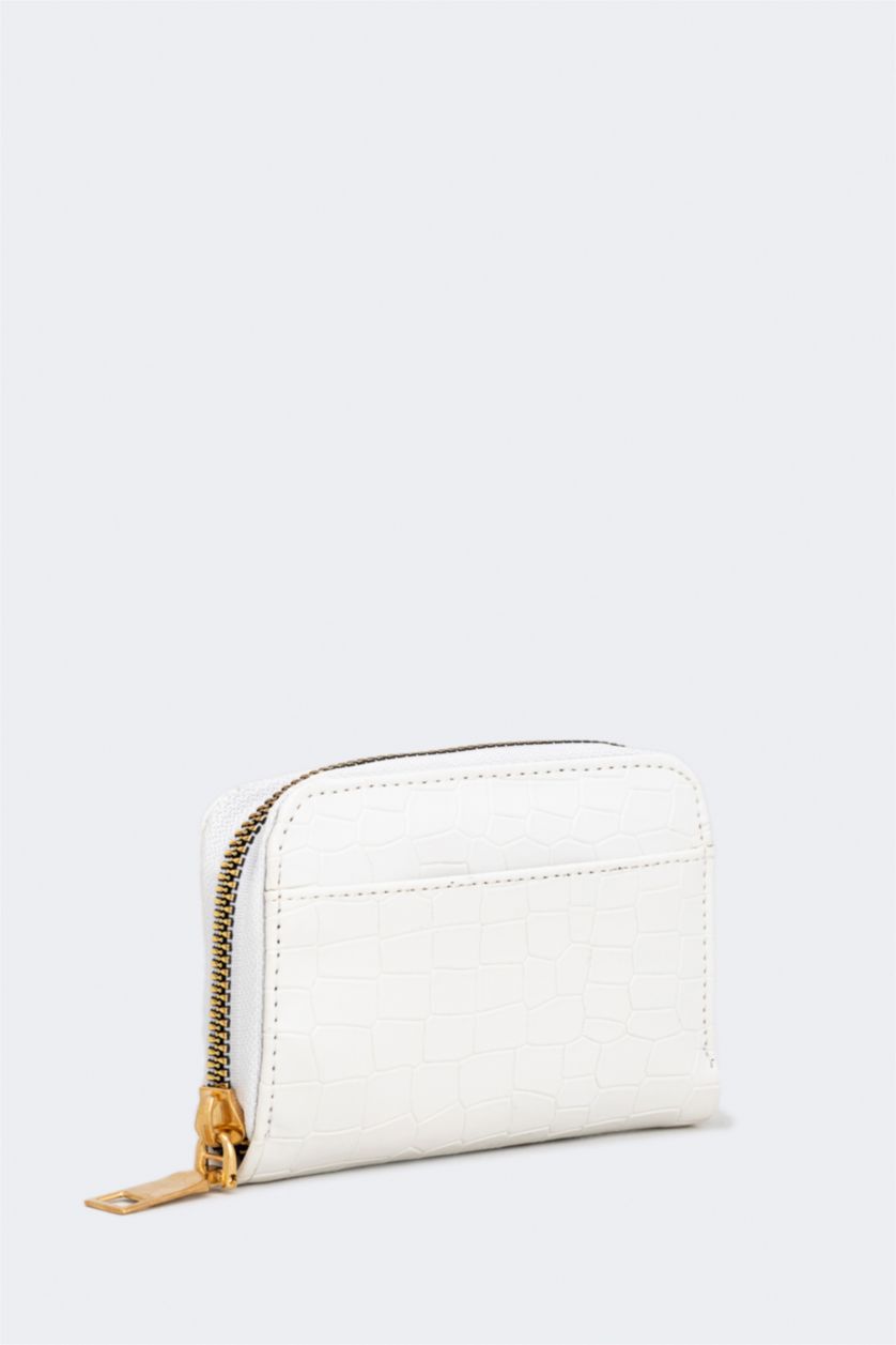 WOMAN White Woman Faux Leather Wallets